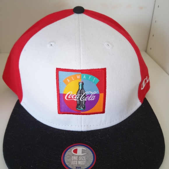 Champion USA snapback ALWAYS COCA COLA cap new - Picture 6 of 6